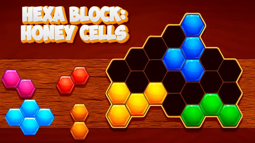 Hexa Block: Honey Cells