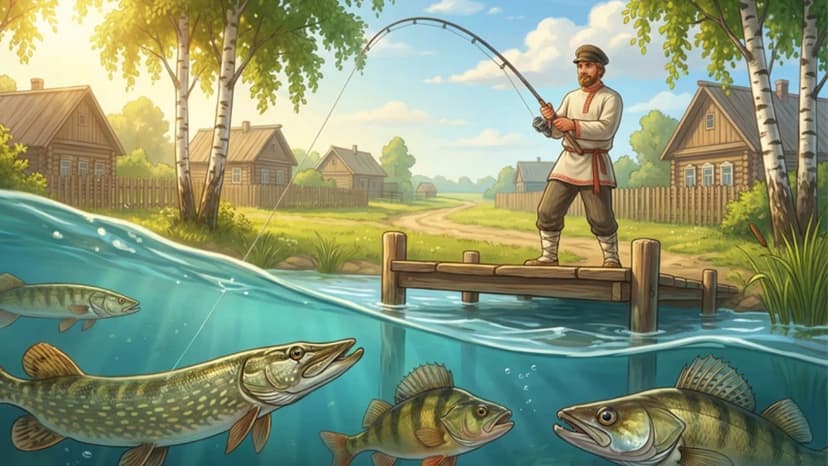 Fishing the Russian Way