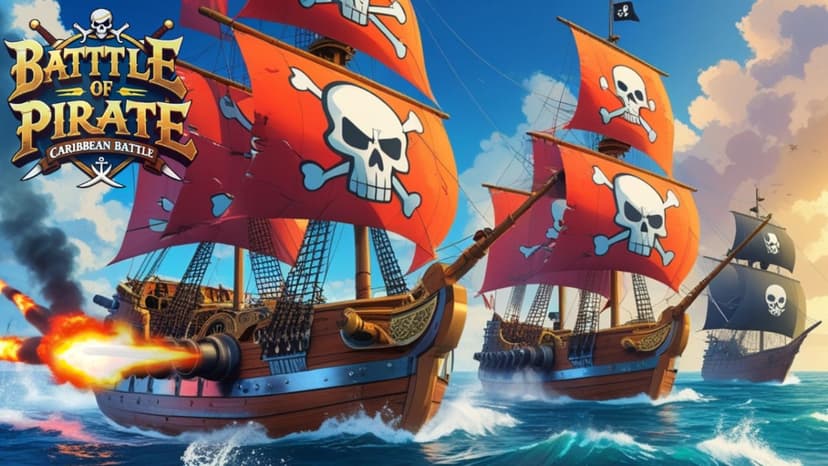Battle of Pirate Caribbean Battle