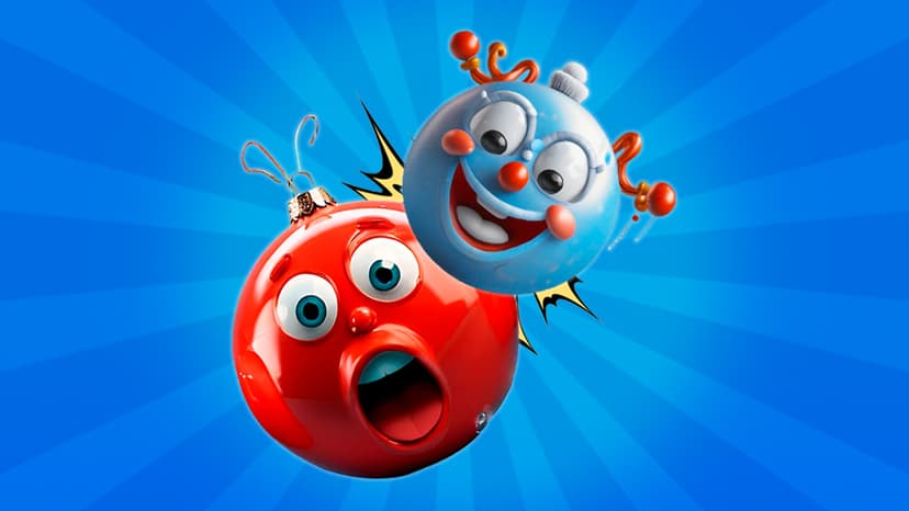 Merge Balls New Years Toys in 3D!