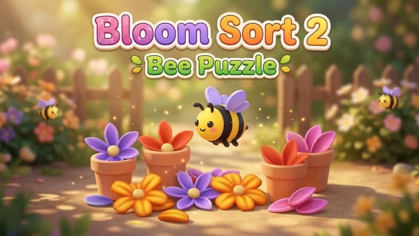 Bloom Sort 2: Bee Puzzle