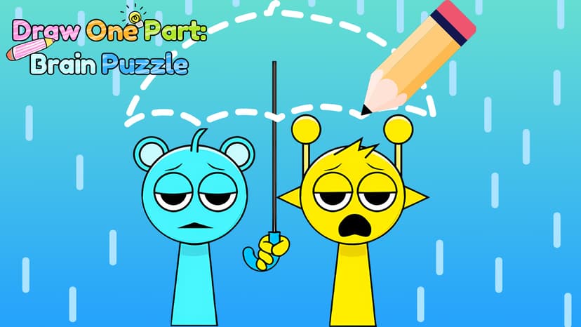 Draw One Part Brain Puzzle