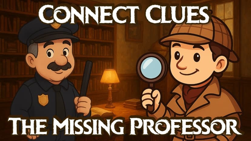 Connect Clues - The Missing Professor