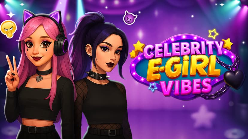 Celebrity E-Girl Vibes