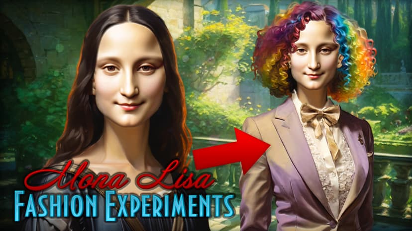 Mona Lisa Fashion Experiments