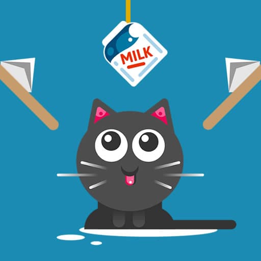 The Cat Drink Milk