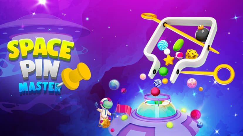 Space Pin Master - Pull Pin Puzzle