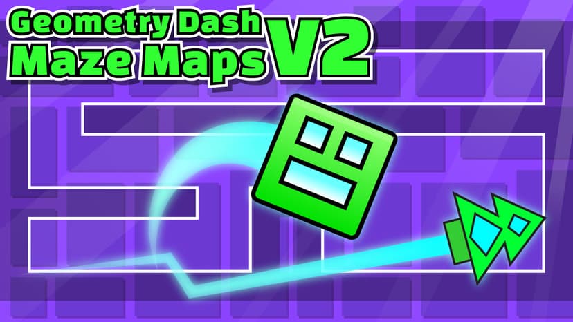 Geometry Dash Maze Maps V2