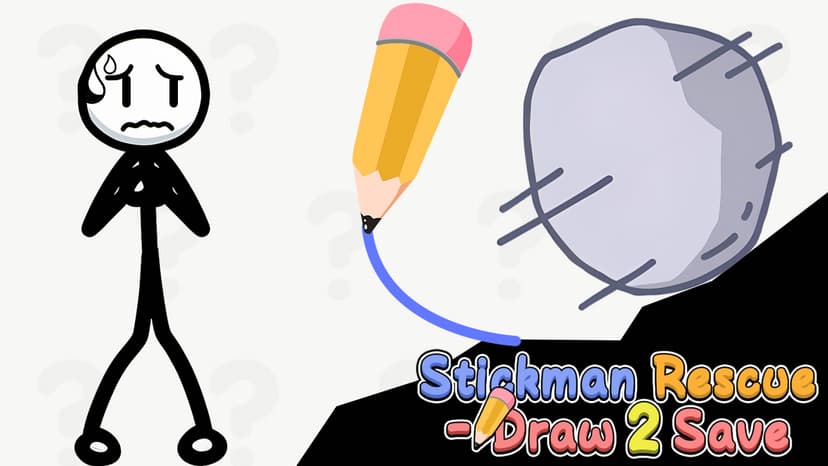 Stickman Rescue Draw 2 Save