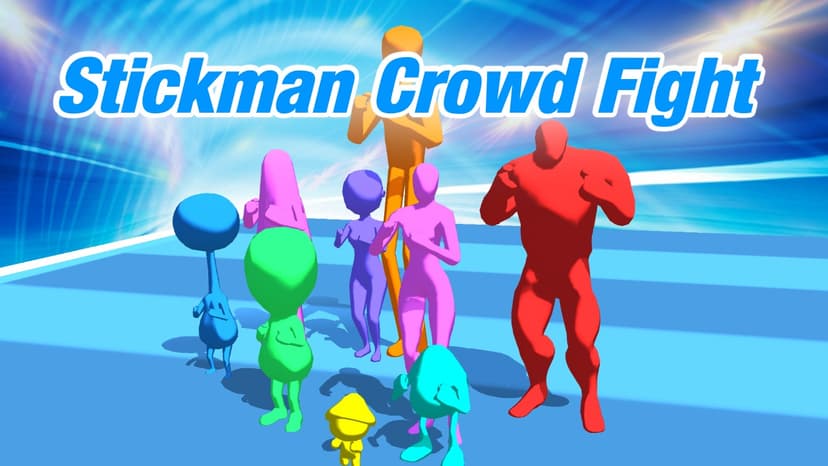 Stickmen Crowd Fight