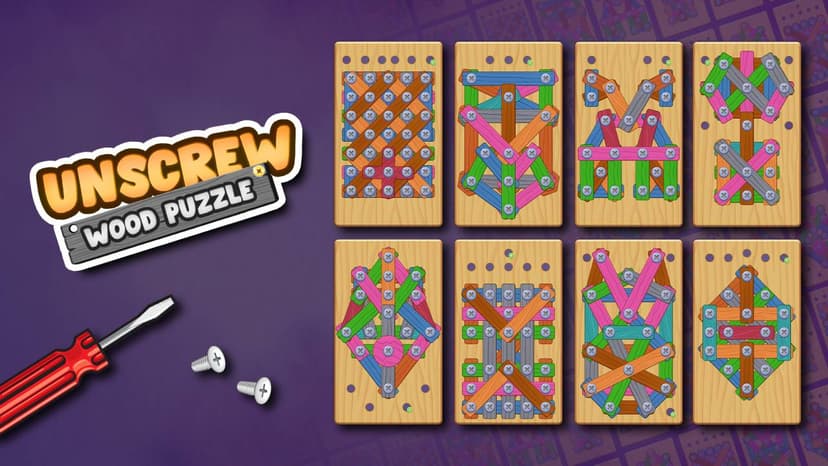 Unscrew Wood Puzzle
