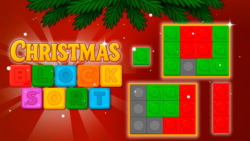 Christmas Blocks Sort