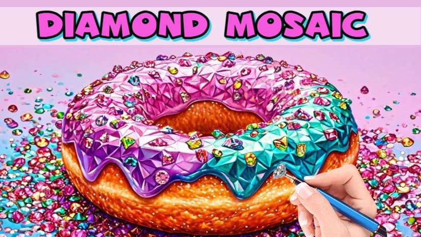 Diamond mosaic
