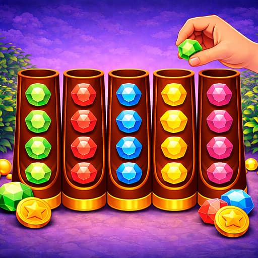 Gem Sort Puzzle