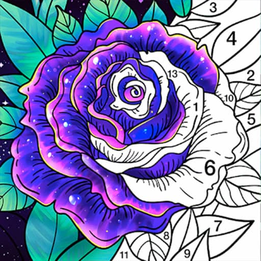 Coloring Book Color by Number