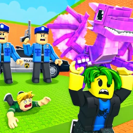 Escape Police for Brainrots