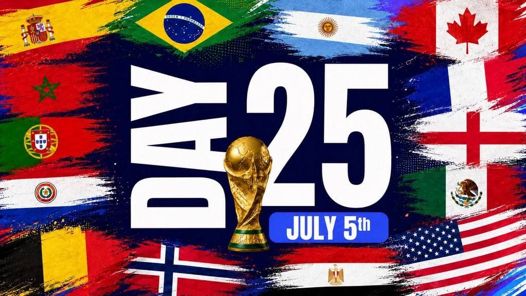 Day 25 | Sunday, July 5