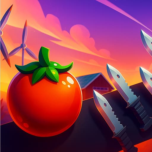 Runner Tomato: Hyper Casual