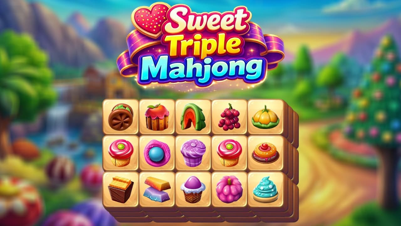 Sweet Triple Mahjong