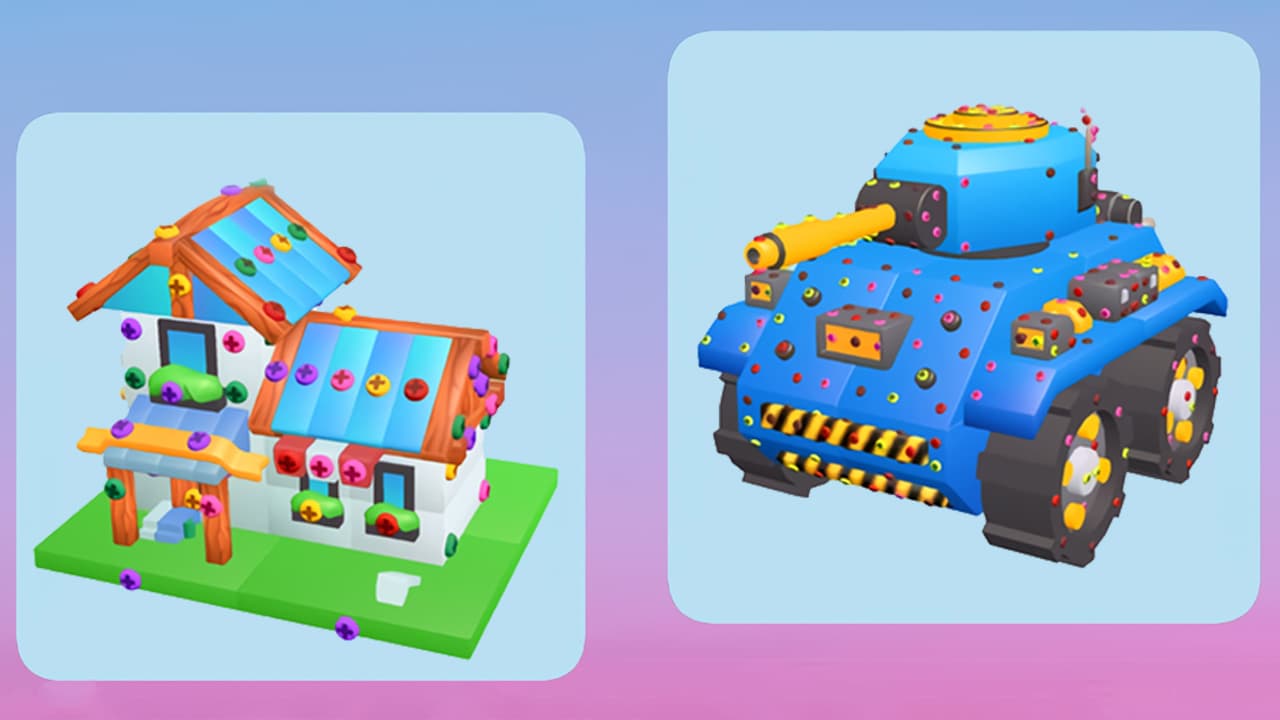 Screw Masters 3D Puzzle
