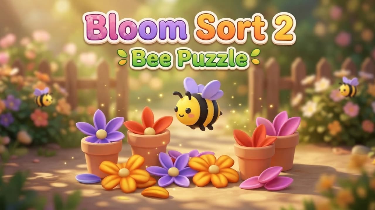 Bloom Sort 2: Bee Puzzle