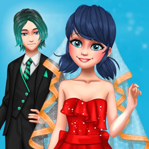 Dotted Girl Wedding