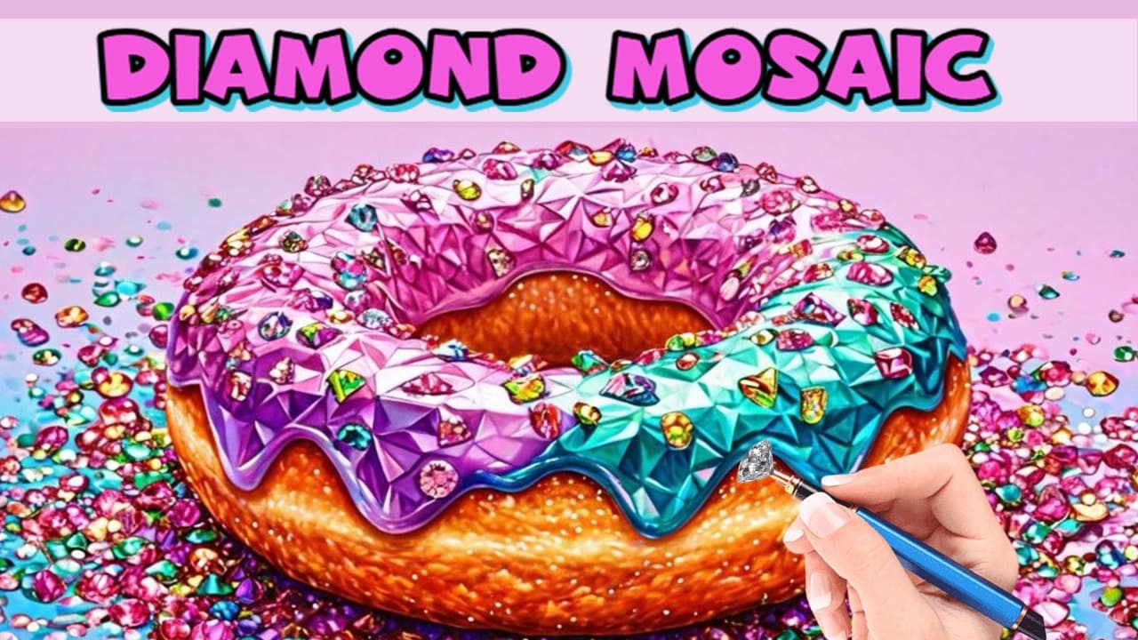 Diamond mosaic